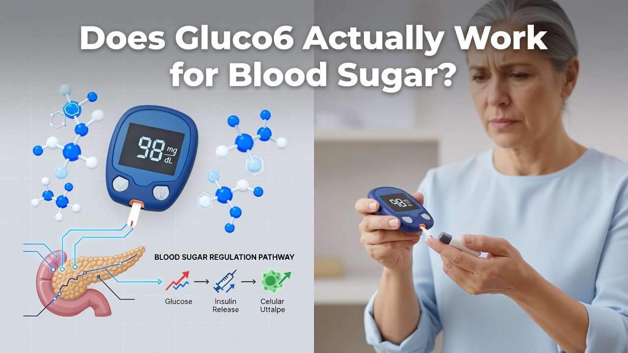 Does Gluco6 Supplement Actually Work for Blood Sugar?