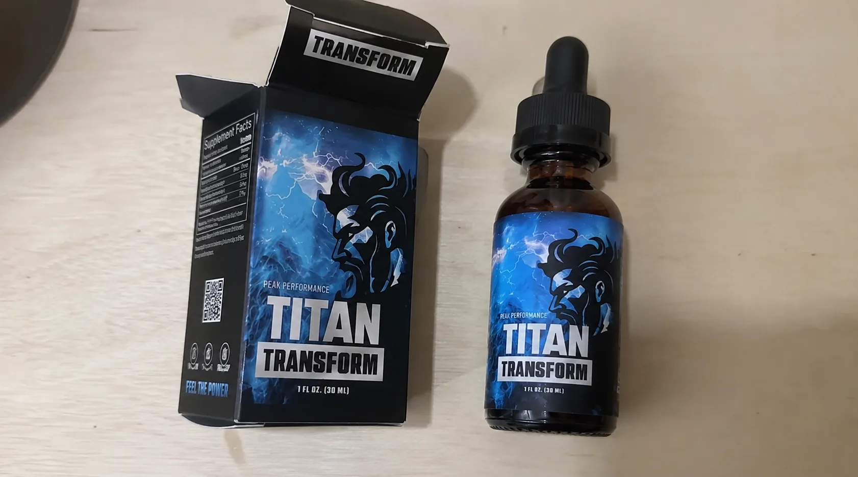 Titan Transform order page — official website