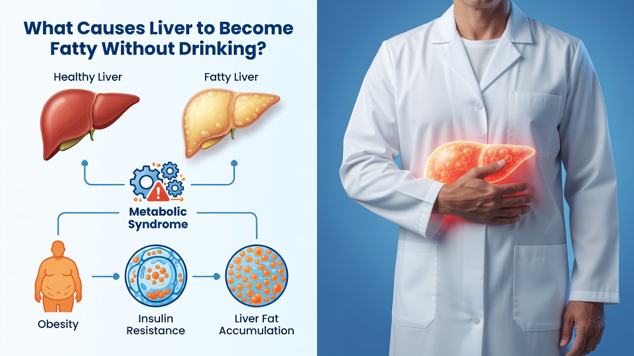 What Causes Liver to Become Fatty Without Drinking?