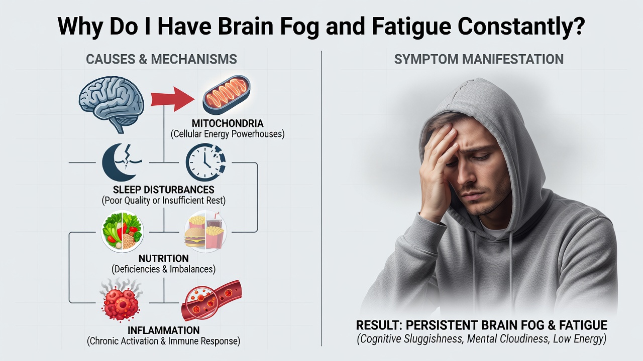 Why Do I Have Brain Fog and Fatigue Constantly?