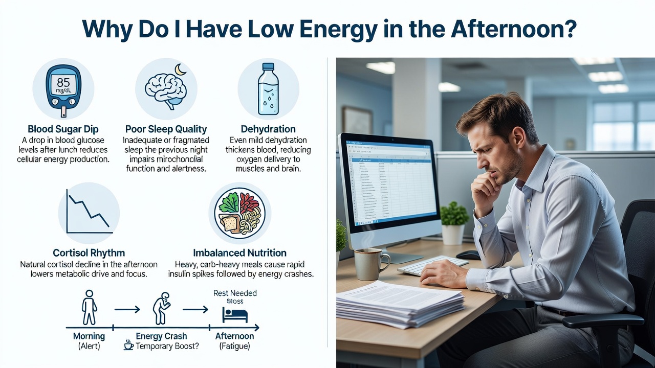Why Do I Have Low Energy in the Afternoon?