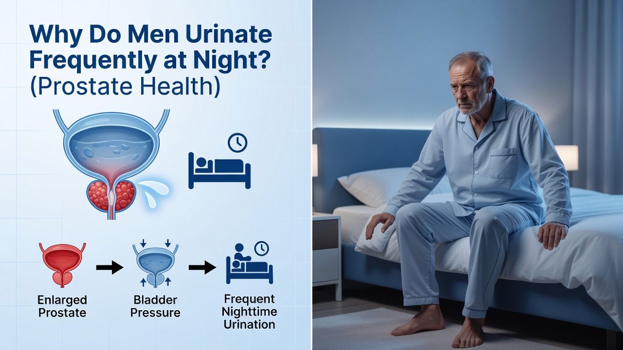 Why Men Urinate Frequently at Night: The Prostate Link
