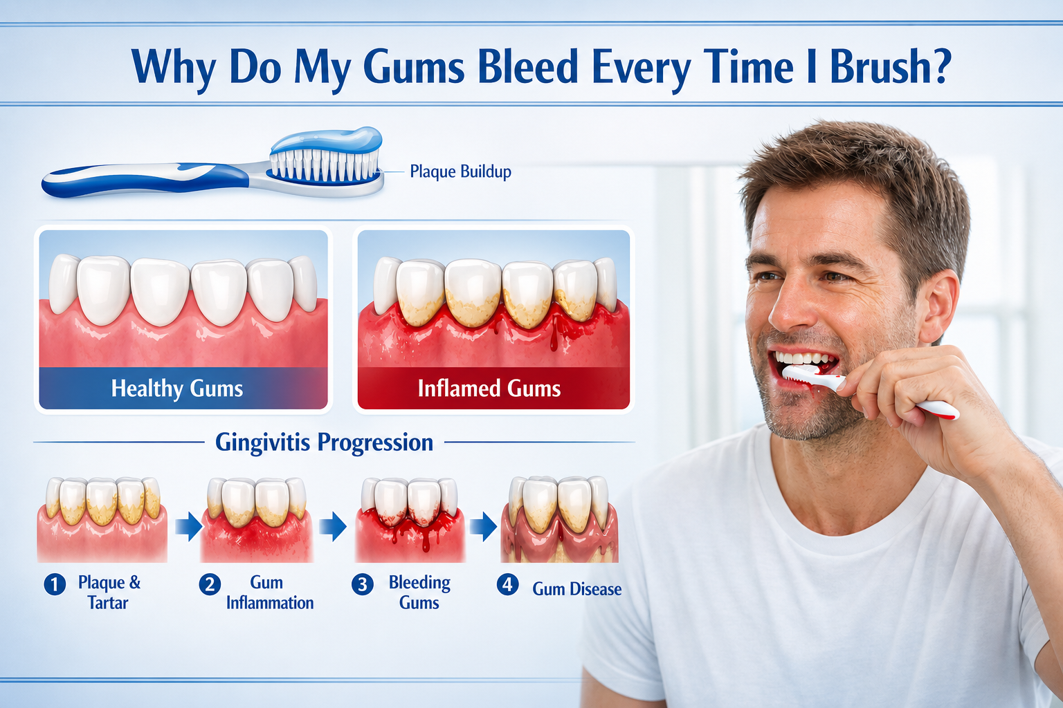 Why Do My Gums Bleed Every Time I Brush?